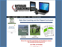 Tablet Screenshot of bytesizecoaching.com